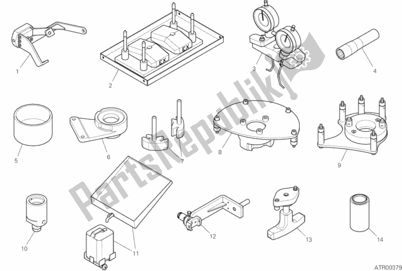 Toutes les pièces pour le 01b - Outils De Service D'atelier (moteur) du Ducati Superbike Panigale V4 S Corse USA 1100 2019 Toutes les pièces pour le 01b - Outils De Service D'atelier (moteur) du Ducati Superbike Panigale V4 S Corse USA 1100 2019